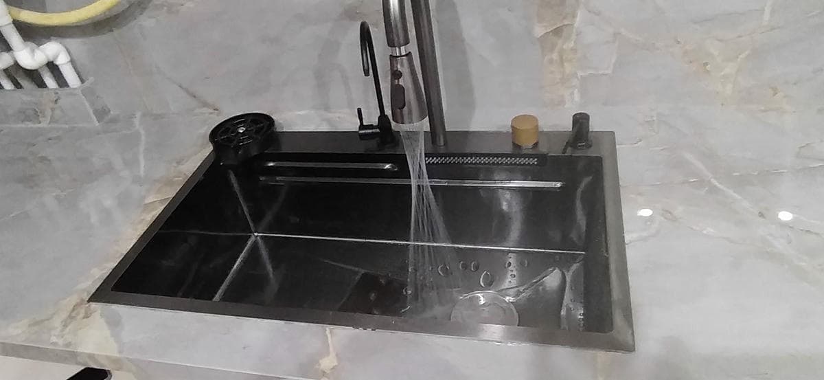 Lavabo batarya montaj alanı